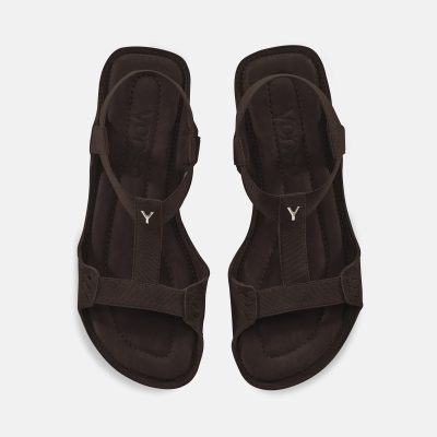 Classy Brown Suede Woman